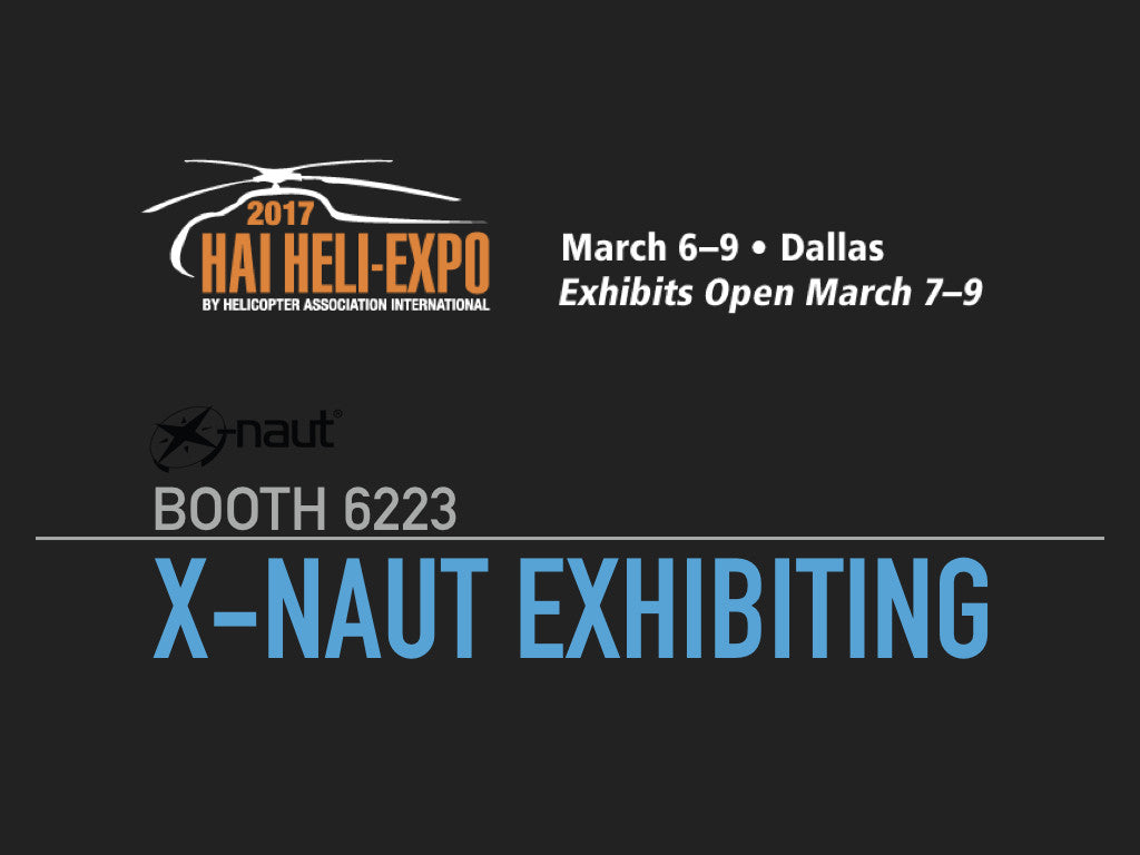 X-naut exhibiting at the HAI HELI-EXPO 2017.